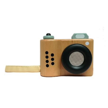 Appareil photo en bois Beige 2 - vertbaudet enfant 