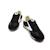 Sneakers garçon synthétique lacets Noir blanc 4 - vertbaudet enfant 