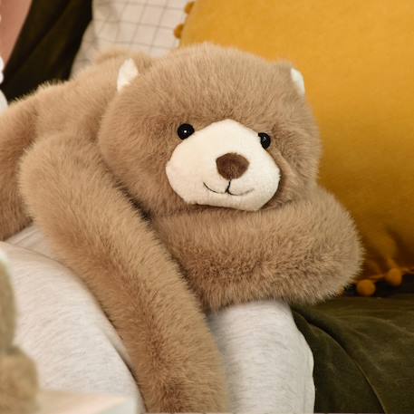 Peluche lestée 40 cm Gris+Marron+Vert 9 - vertbaudet enfant 