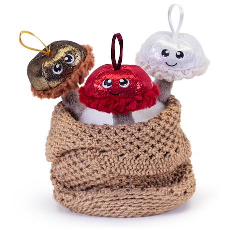 Déco champignon à suspendre Gris+Jaune+Rouge 11 - vertbaudet enfant 