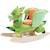 Dragon à bascule Vert 1 - vertbaudet enfant 