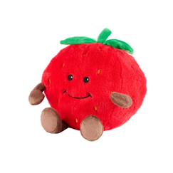 Jouet-Peluche bouillotte fraise