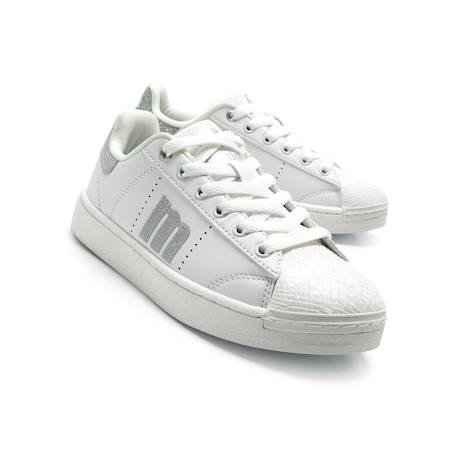 Sneakers filles synthétique lacets White 6 - vertbaudet enfant 