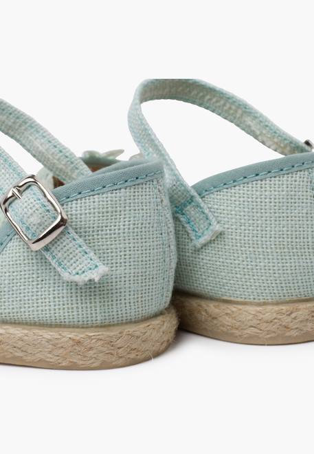 Espadrilles dentelle cérémonie Beige+Blanc+Bleu ciel+Vert menthe 24 - vertbaudet enfant 