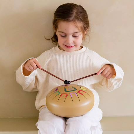 Tongue drum 11 notes Blanc+Bleu+Jaune+Rouge+Vert+Violet 10 - vertbaudet enfant 