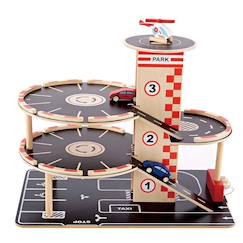 Jouet-Jeux d'imagination-Garage multi-niveaux