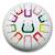 Tongue drum 11 notes Blanc+Bleu+Jaune+Rouge+Vert+Violet 1 - vertbaudet enfant 