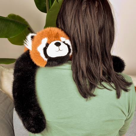 Peluche lestée 40 cm Gris+Marron+Orange+Vert 16 - vertbaudet enfant 
