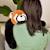 Peluche lestée 40 cm Gris+Marron+Orange+Vert 16 - vertbaudet enfant 