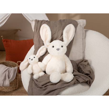 Peluche - trendy bunny - 28 cm Beige 4 - vertbaudet enfant 