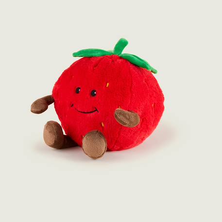 Peluche bouillotte fraise Rouge 5 - vertbaudet enfant 