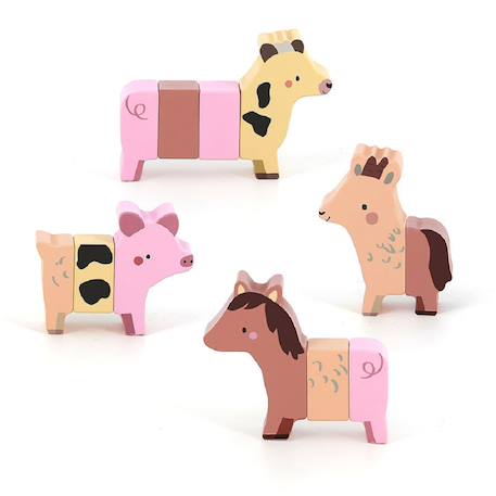 Rigol’animo de la ferme Marron 4 - vertbaudet enfant 