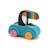 Voiture pouet pouet Beige+Bleu+Rouge 7 - vertbaudet enfant 