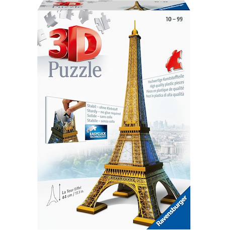 Puzzle 3d tour eiffel 216 pcs Blanc 6 - vertbaudet enfant 