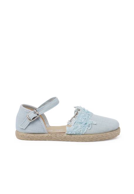 Espadrilles dentelle cérémonie Beige+Blanc+Bleu ciel+Vert menthe 13 - vertbaudet enfant 