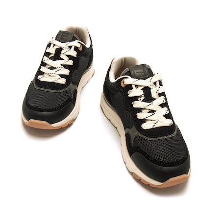 Sneakers garçon textile lacets Black+Bleu – bleu clair 4 - vertbaudet enfant 
