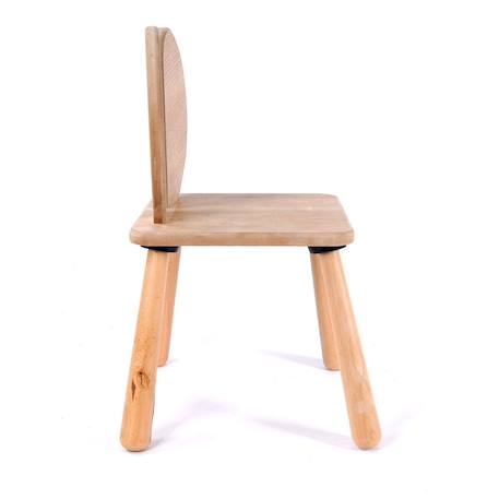 Chaise pour enfant dossier oreilles - mael Chêne 3 - vertbaudet enfant 