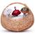 Déco champignon à suspendre Gris+Jaune+Rouge 8 - vertbaudet enfant 
