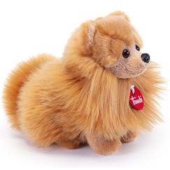 Jouet-Peluche chien poméranien 22 cm