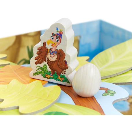 Jeu les petits amours de maman vautour Jaune 3 - vertbaudet enfant 