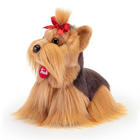 Peluche chien yorkshire 21 cm Marron 2 - vertbaudet enfant 