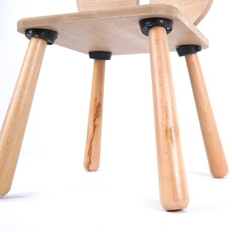 Chaise pour enfant dossier oreilles - mael Chêne 5 - vertbaudet enfant 