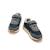 Sneakers garçon textile lacets- fermeture adhésive Bleu – bleu clair+Blue+Grey+Gris-jaune 9 - vertbaudet enfant 