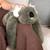 Peluche lestée 40 cm Gris+Vert 5 - vertbaudet enfant 