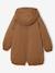 Parka fille à capuche doublée imitation fourrure bois de rose+camel+marine+noir+prune+vert foncé 10 - vertbaudet enfant 