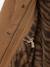 Parka fille à capuche doublée imitation fourrure bois de rose+camel+marine+noir+prune+vert foncé 13 - vertbaudet enfant 