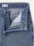 Jean droit fille bleu moyen+denim gris 6 - vertbaudet enfant 