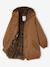 Parka fille à capuche doublée imitation fourrure bois de rose+camel+marine+noir+prune+vert foncé 9 - vertbaudet enfant 