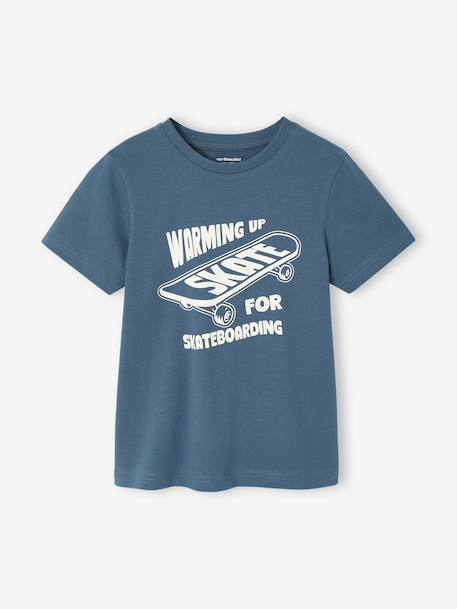 Lot 3 tee-shirts manches courtes garçon bleu 2 - vertbaudet enfant 