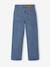 Jean droit fille bleu moyen+denim gris 5 - vertbaudet enfant 