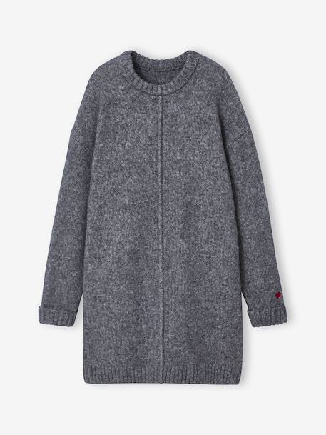 Robe en tricot anthracite 2 - vertbaudet enfant 