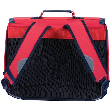 Cartable 38 cm - Modele Antoine Rouge 2 - vertbaudet enfant 