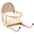 Siège de table pour poupée Beige, blanc, vert 1 - vertbaudet enfant 