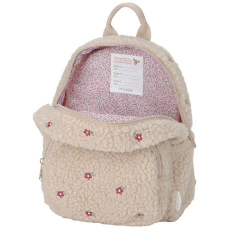 Sac à dos bébé teddy fairy garden (22,5x29 cm) Beige 3 - vertbaudet enfant 