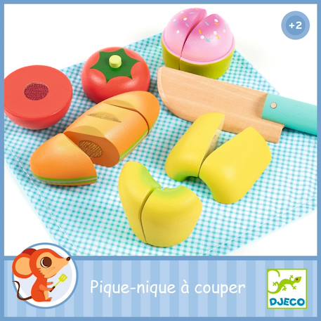 Pique-nique à couper Multicolore 5 - vertbaudet enfant 