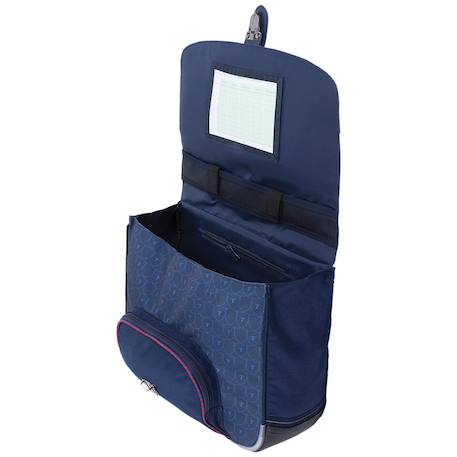 Cartable les fantaisies lancelot (35 cm) Bleu 3 - vertbaudet enfant 