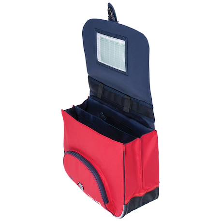 Cartable 38 cm - Modele Antoine Rouge 4 - vertbaudet enfant 