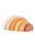 Arc-en-ciel en silicone - jeu d’empilage Chocolate bliss+Tropical vibes 1 - vertbaudet enfant 