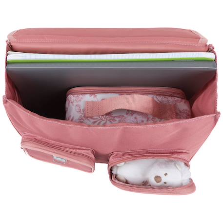 Cartable Tann's x Tartine et Chocolat Rose 4 - vertbaudet enfant 