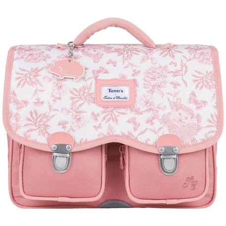 Cartable Tann's x Tartine et Chocolat Rose 1 - vertbaudet enfant 