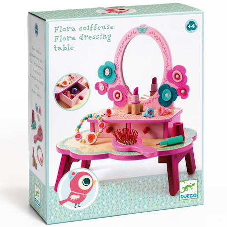 Coiffeuse enfant Rose, bleu 4 - vertbaudet enfant 