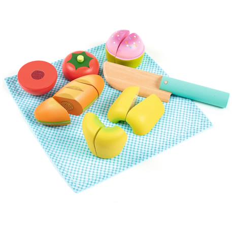 Pique-nique à couper Multicolore 1 - vertbaudet enfant 
