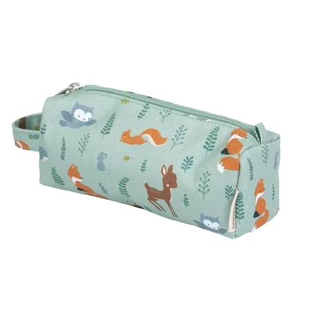 Trousse d'école et loisirs pour enfant Beige+Bleu+Gris+Jaune+Kaki+Pêche+Rose+Vert 41 - vertbaudet enfant 