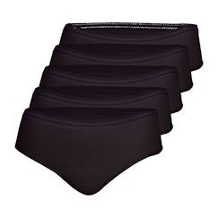 Vêtements de grossesse-Lot de 5 culottes menstruelles femme