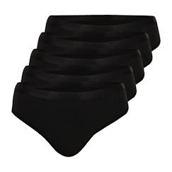 Vêtements de grossesse-Lot de 5 culottes menstruelles taille haute femme
