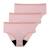 Lot de 3 culottes menstruelles taille haute femme Noir+Rose vintage 8 - vertbaudet enfant 